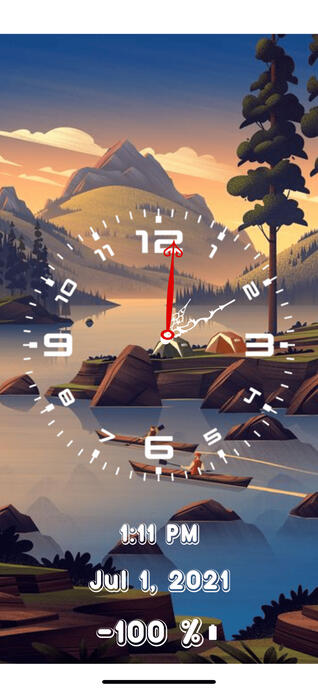 Awesome Analogue WallpaperTime